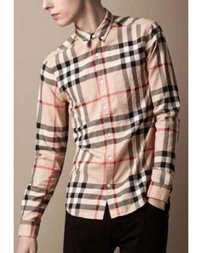 burberry carreau homme